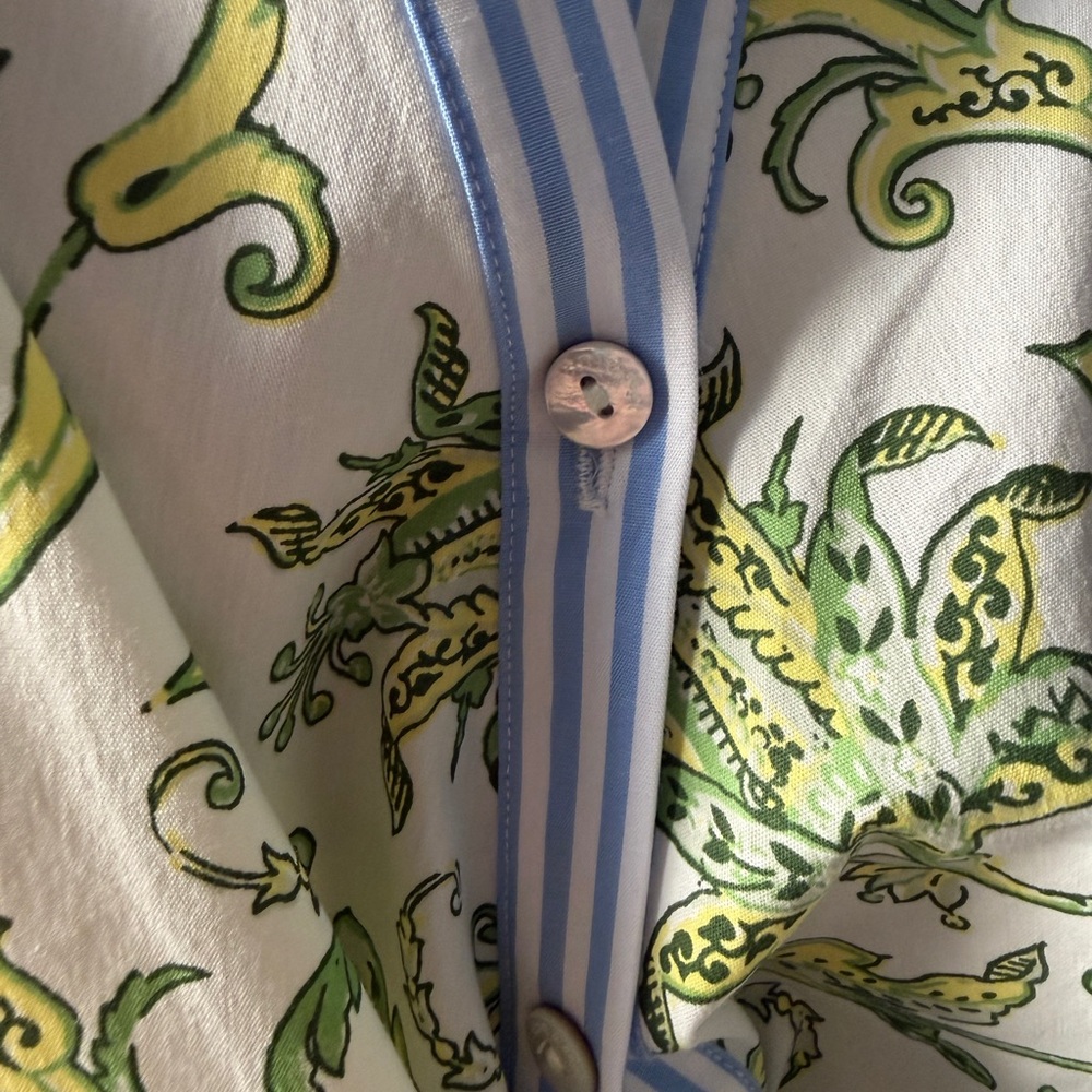 Cinq a Sept Ivy Paisley Poplin Mariana Top - Picture 6 of 9